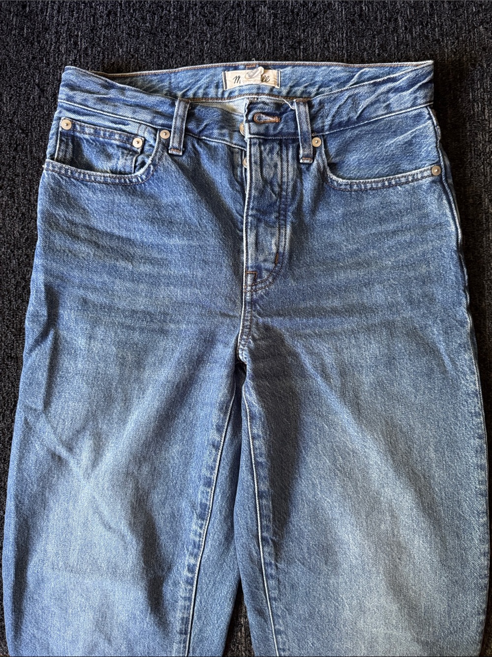 Madewell Low-Slung Straight Jean